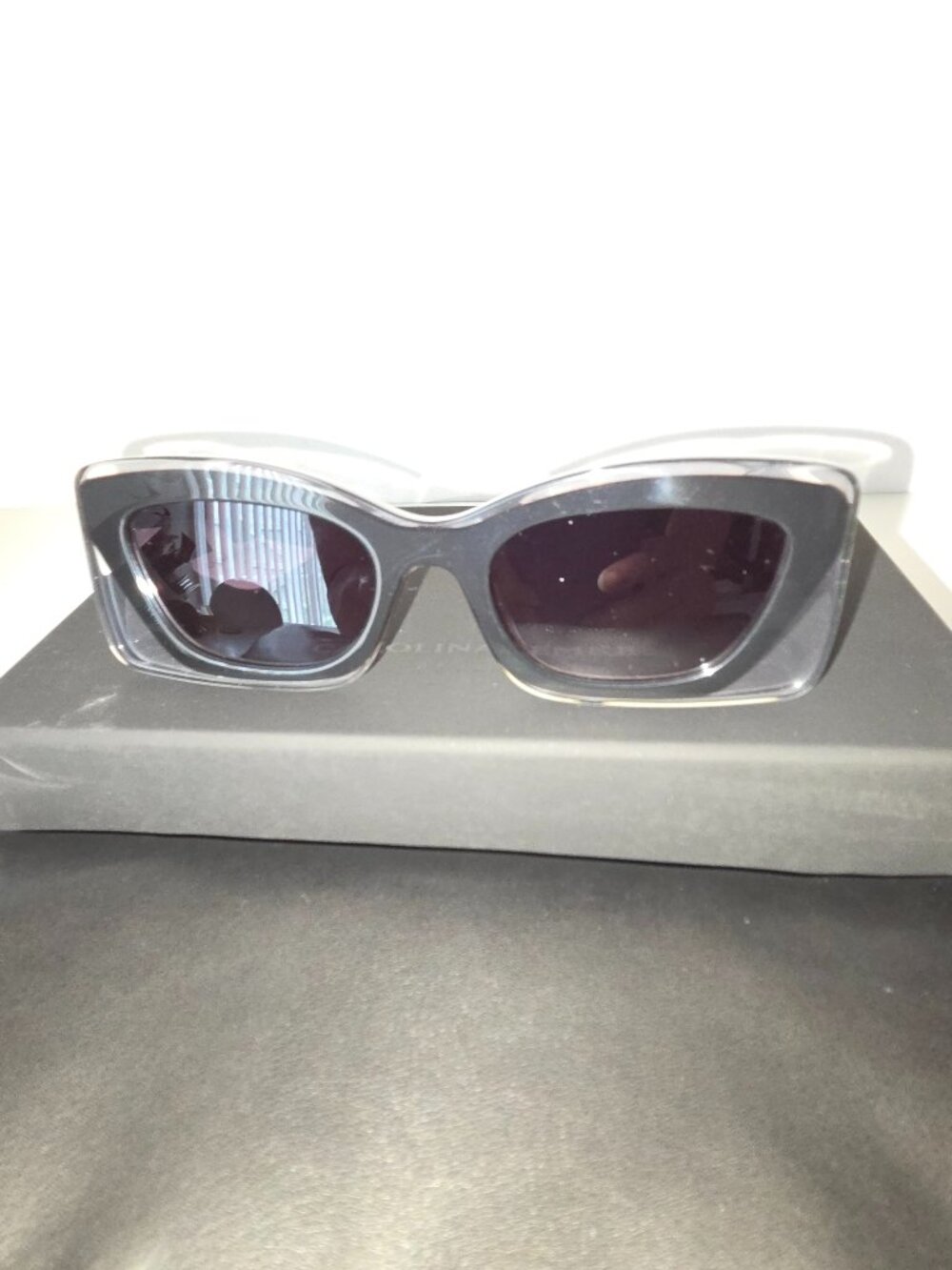 Carolina Lemke Berlin Womens Sunglasses CL9182-01 Dynamic 52-20-140 NEW NIB